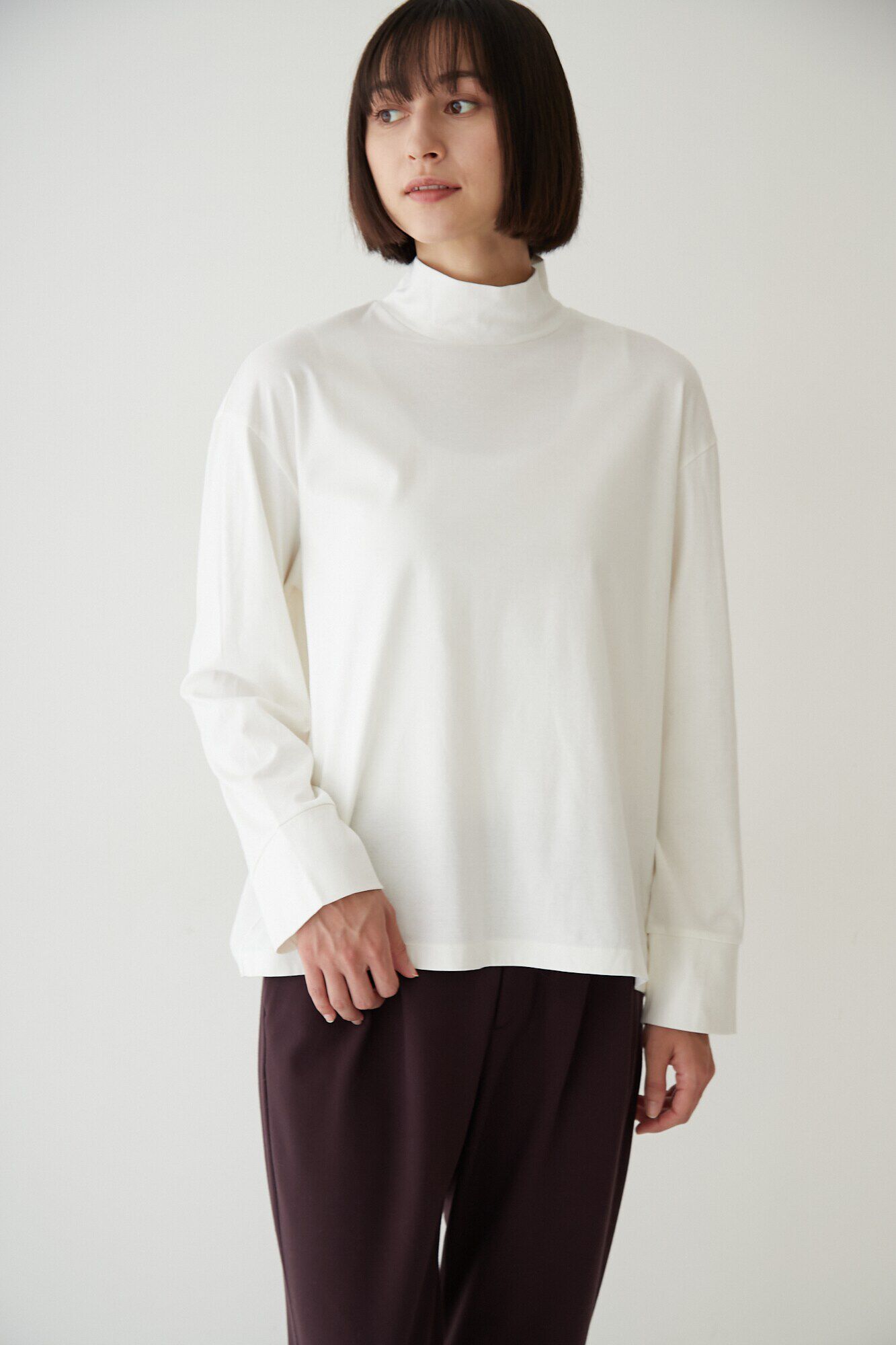  「◆バックスリットカットソー」|Tシャツ・カットソー|