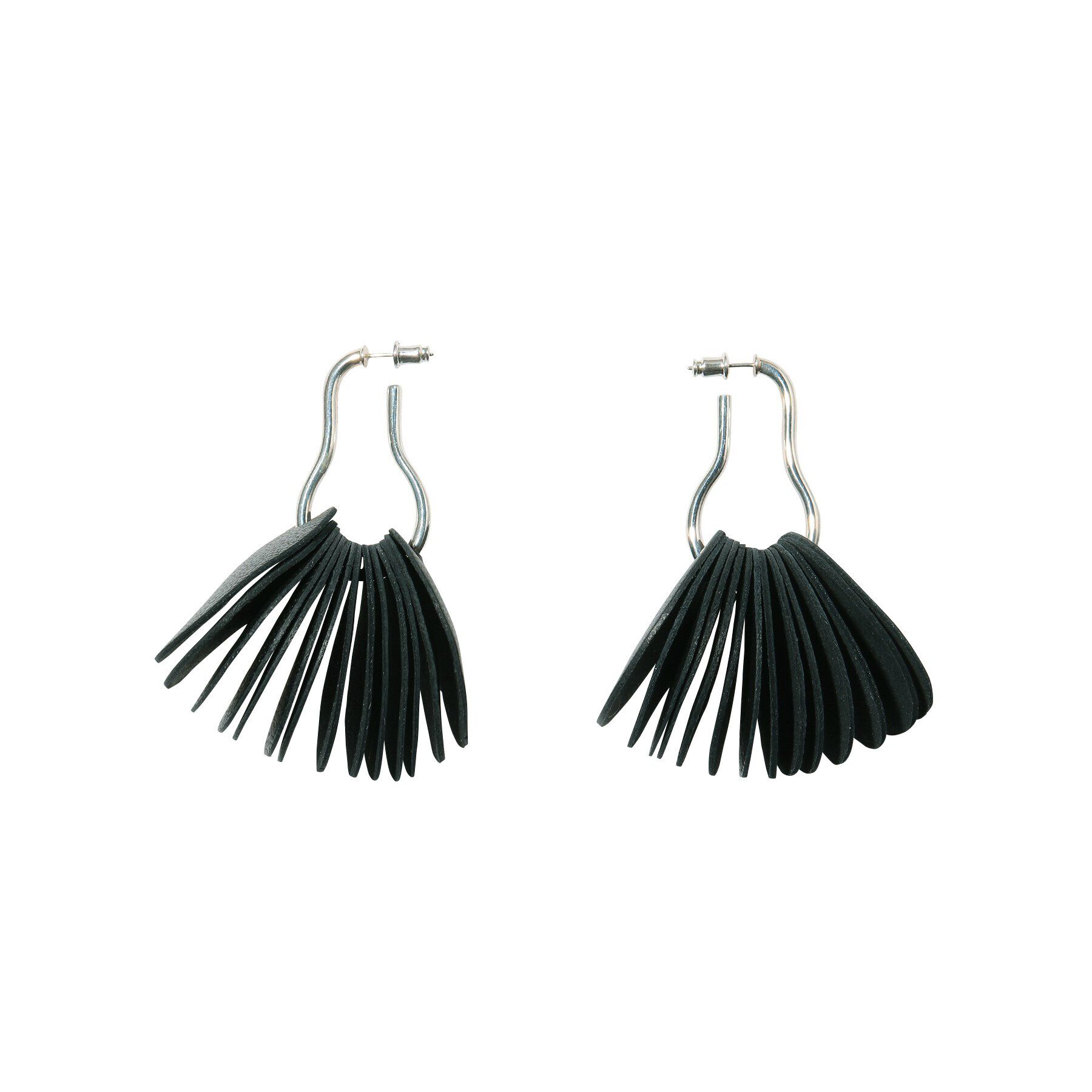 HIROKO HAYASHI「PEPE CERCHIO（ペペ チェルキオ）ピアス」|ピアス|ブラック(019)
