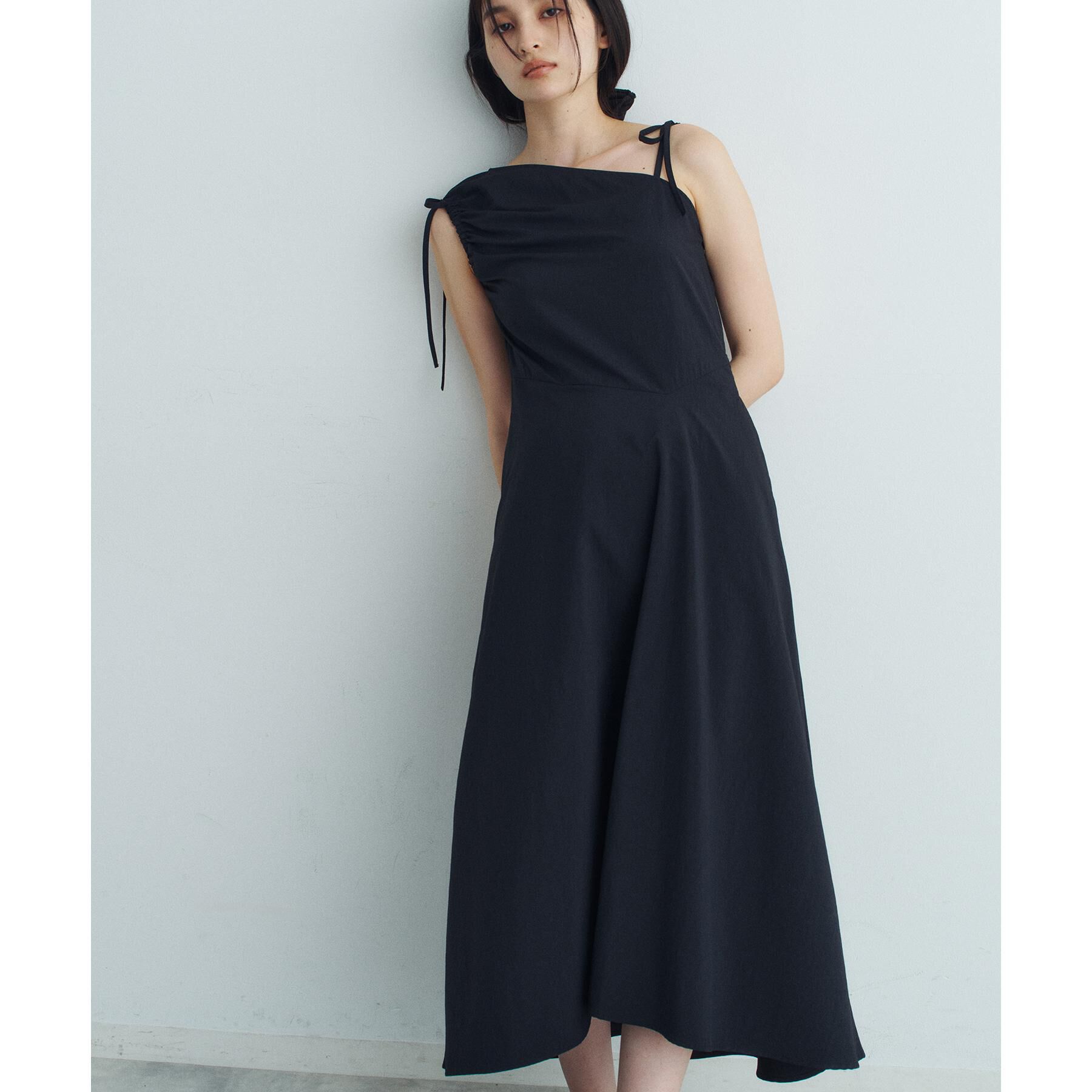 CODE A「asymmetry ribbon one－piece」|ワンピース|