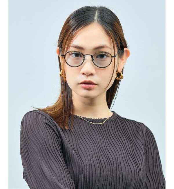  「[黒石奈央子さん ｺﾗﾎﾞ] Zoff｜Naoko Kuroishi ボストン型 サングラス | 紫外線対策 UVカット 」|サングラス|
