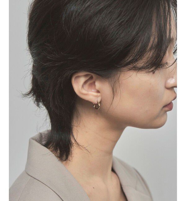 Jouete「フープピアス ツイスト」|ピアス|