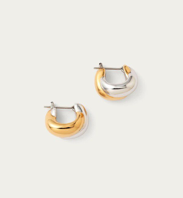 BEAUTY&YOUTH UNITED ARROWS「＜by Preek＞ミックス ボテロ フープ ピアス」|ピアス|