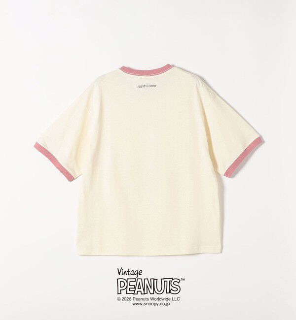 SHIPS any「FRUIT OF THE LOOM:〈洗濯機可能〉PEANUTS プリント TEE」|Tシャツ・カットソー|