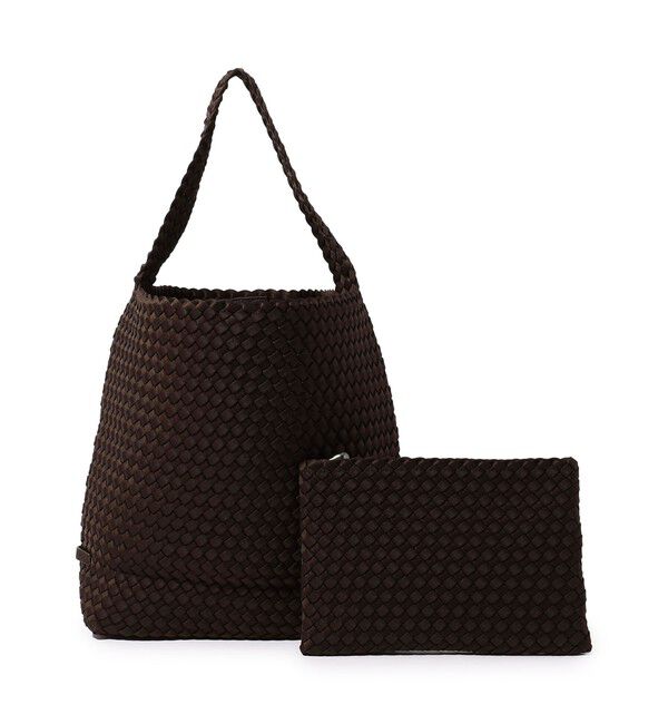 TOMORROWLAND GOODS「NAGHEDI Nomad M Hobo」|ショルダー・メッセンジャー|49 ダークブラウン