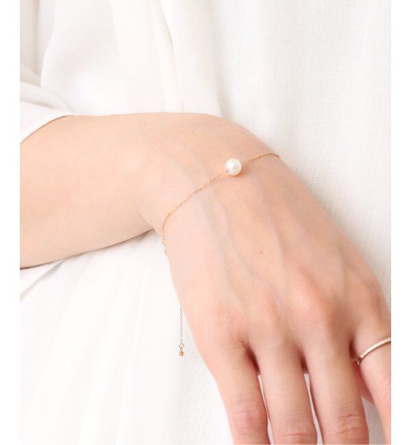 Lilas by Spick&Span「アコヤパール 1粒ムーブブレスレット K10」|ブレスレット・バングル|