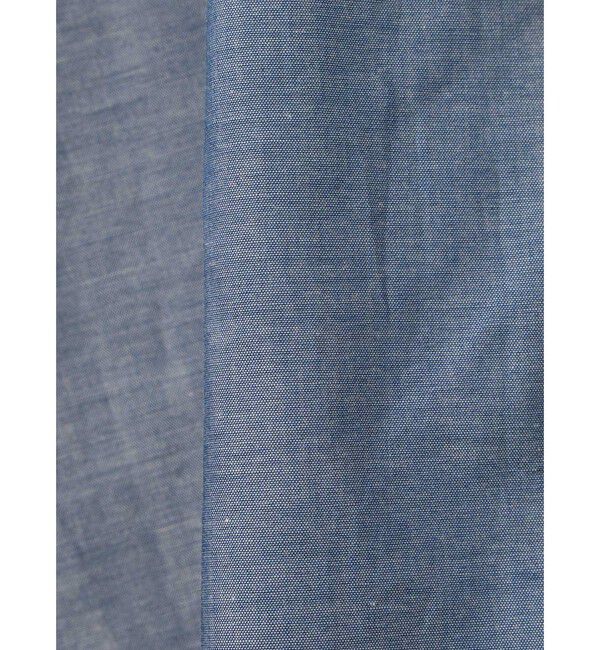 MidiUmi「MidiUmi シャンブレーノースリーブプレンティワンピース」|ワンピース|
