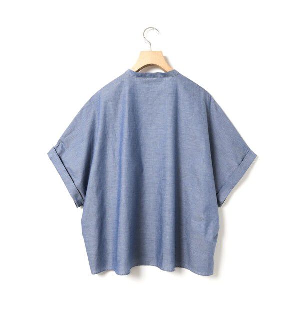 MidiUmi「MidiUmi シャンブレーワイドシャツ」|シャツ・ブラウス|