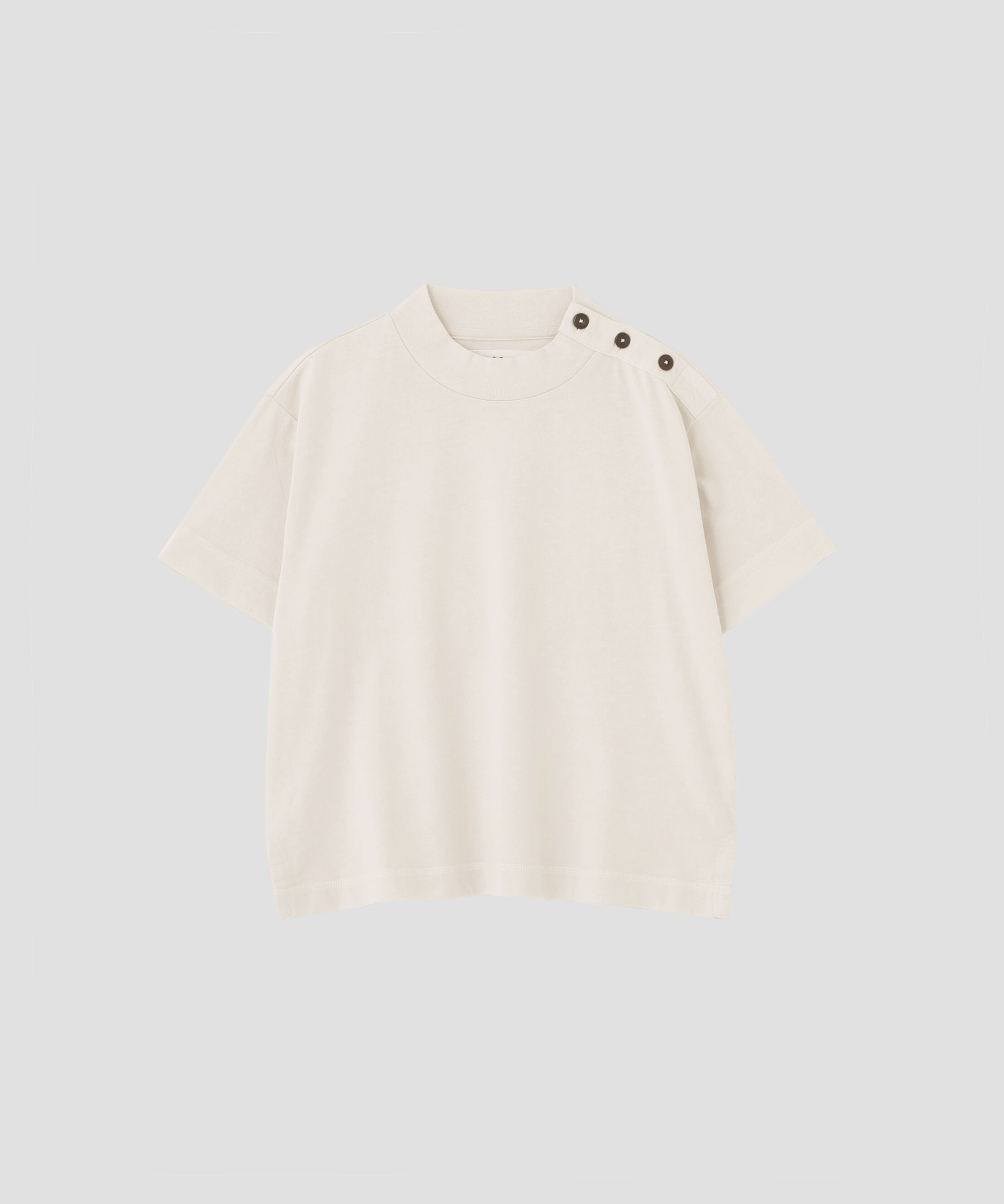 MHL.「GARMENT DYED TOUGH COTTON LINEN JERSEY TOP」|Tシャツ・カットソー|