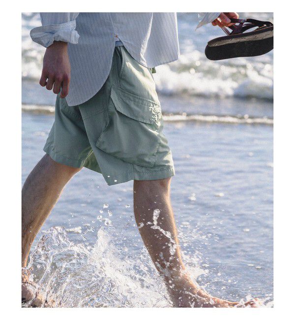 BEAMS PLUS「【別注】sage de cret / 2Way Cargo Short」|その他|MINT_GREEN
