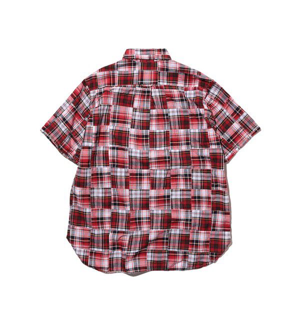BEAMS PLUS「B.D. Pullover Classic-fit Patchwork Madras」|シャツ・ブラウス|