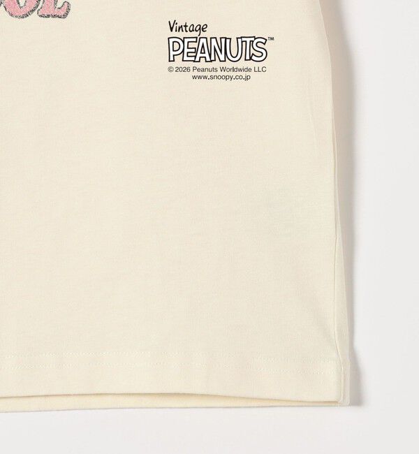SHIPS any「FRUIT OF THE LOOM:〈洗濯機可能〉PEANUTS プリント TEE」|Tシャツ・カットソー|