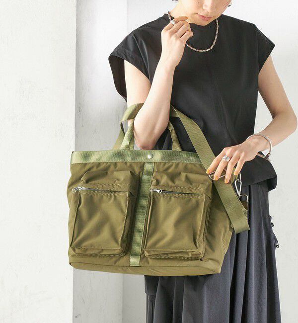 SHIPS for women「《予約》【WEB限定】Hyman Roth:〈撥水加工〉ヘルメット バッグ」|ショルダー・メッセンジャー|