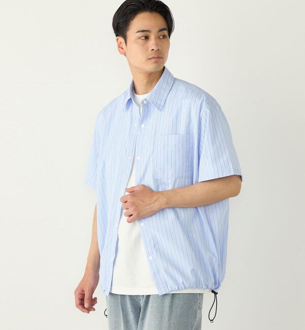 SHIPS Colors 「【WEB限定】SHIPS Colors:ストライプ ボックス シャツ◇」|シャツ・ブラウス|