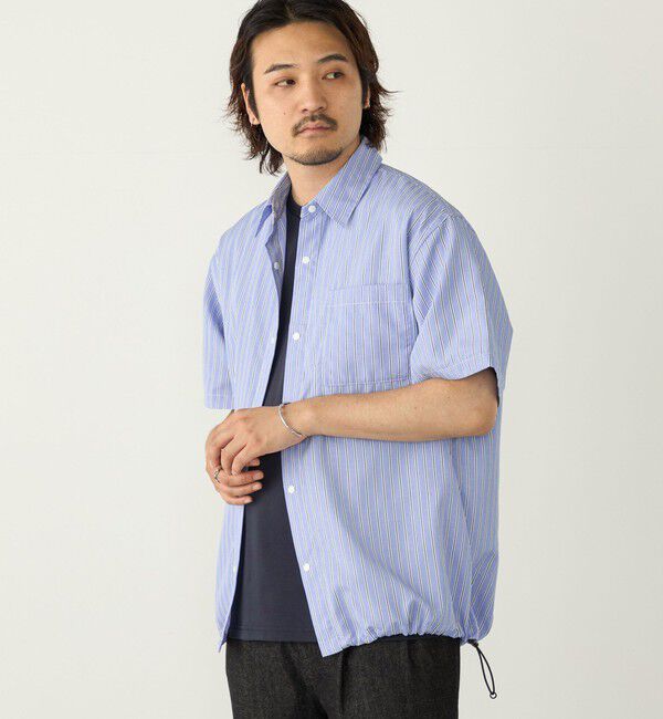 SHIPS Colors 「【WEB限定】SHIPS Colors:ストライプ ボックス シャツ◇」|シャツ・ブラウス|