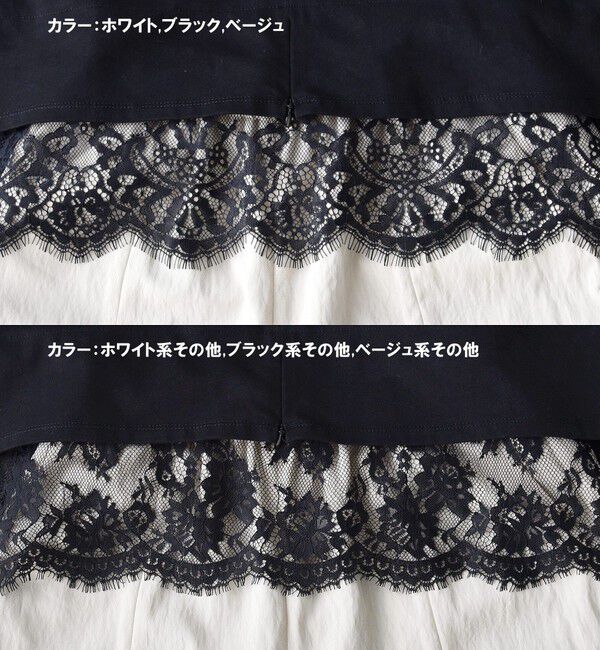 SHIPS any「《一部予約》SHIPS any:〈洗濯機可能〉ジップ レース ヘム ハーフスリーブ TEE」|Tシャツ・カットソー|