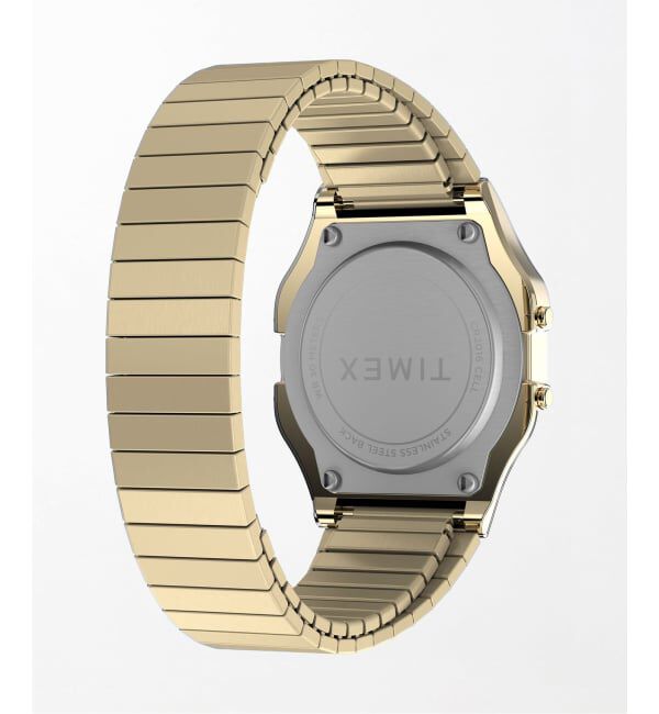 HIROB「TIMEX CLASSIC DIGITAL tx-t78677 Gold」|腕時計|