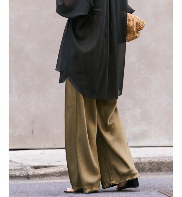 Plage「Cutoff satin パンツ」|その他|