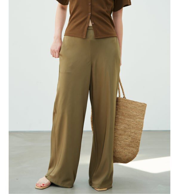 Plage「Cutoff satin パンツ」|その他|