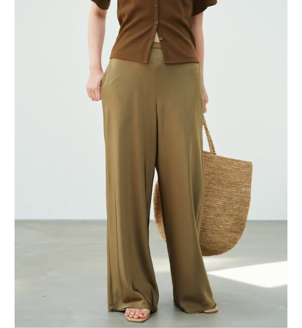 Plage「Cutoff satin パンツ」|その他|
