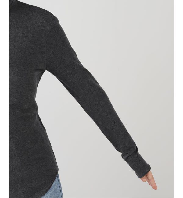 IENA LA BOUCLE「《追加》IENA LA BOUCLE フリルヘンリーネックカットソー」|Tシャツ・カットソー|