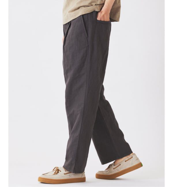 JOURNAL STANDARD relume「European Flax / ヨーロピアンフラックス ガーメントダイ リネン イージーパンツ」|その他|