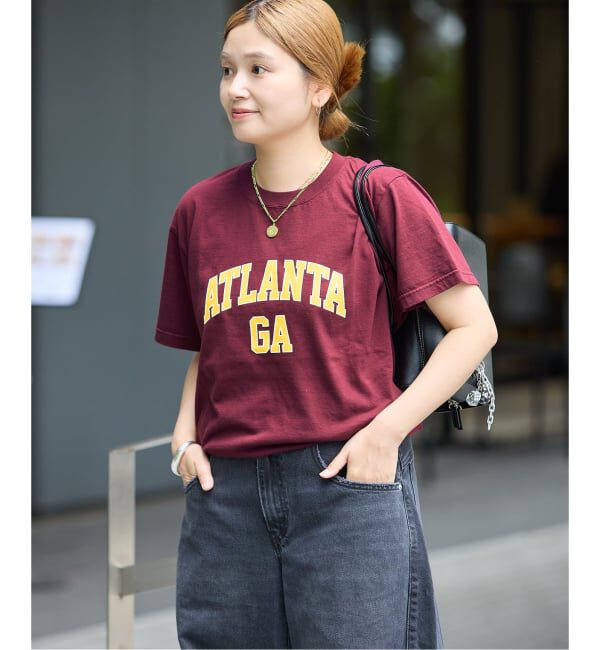 JOURNAL STANDARD「《予約》JS  FES PREPPY  Tシャツ」|Tシャツ・カットソー|ボルドー