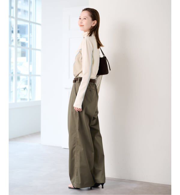 U by SPICK&SPAN「《予約》OURSAALTY / アワーソルティ Rogue high neck T-shirt」|Tシャツ・カットソー|
