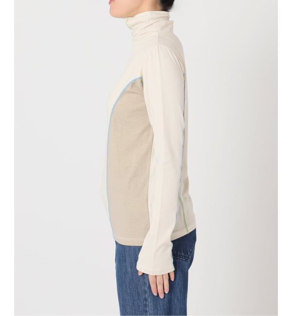 U by SPICK&SPAN「《予約》OURSAALTY / アワーソルティ Rogue high neck T-shirt」|Tシャツ・カットソー|