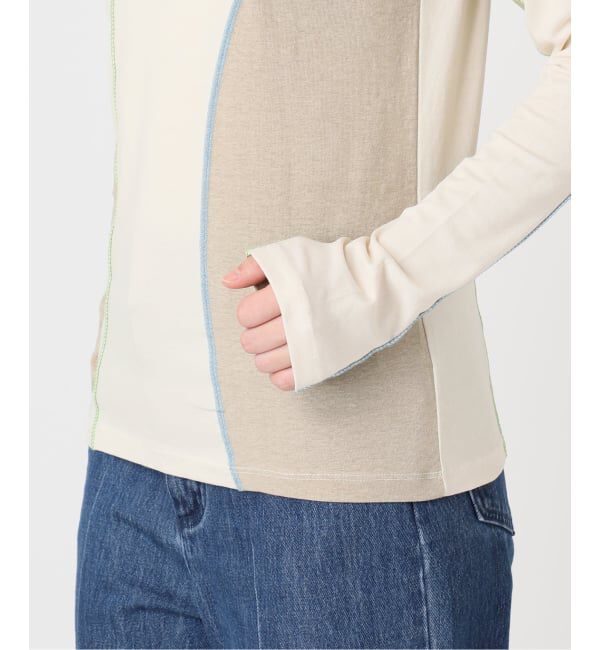 U by SPICK&SPAN「《予約》OURSAALTY / アワーソルティ Rogue high neck T-shirt」|Tシャツ・カットソー|