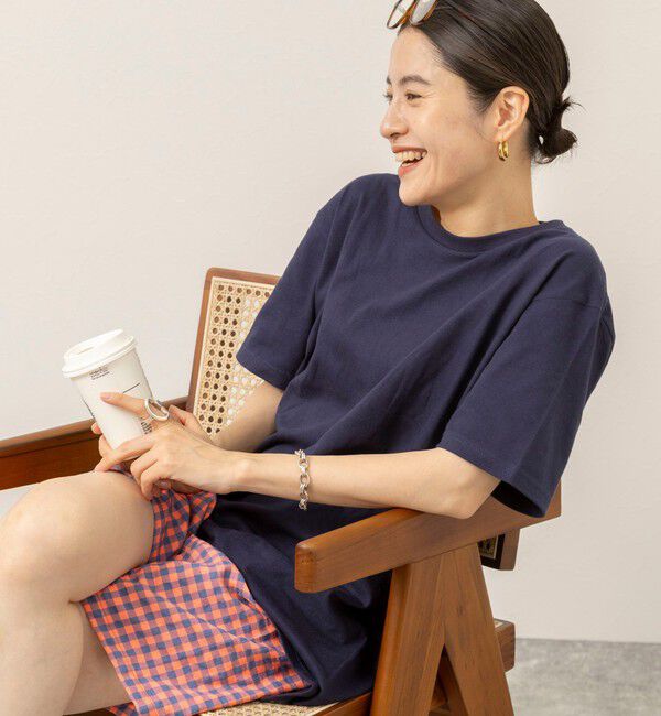 MAQWEL「【MAQWEL/マクウェル】RoomWear Tshirts+Shorts」|Tシャツ・カットソー|オレンジ