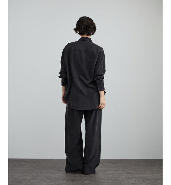 SALON adam et rope'「[26SS]GENTLE SILK シャツ / セットアップ対応・洗える」|シャツ・ブラウス|
