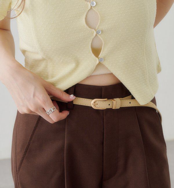 シンプル細ベルト｜ルミネのファッション通販アイルミネ<i LUMINE>
