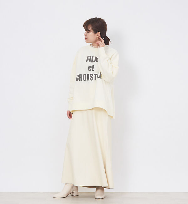 Rouge vif「シープレザークロススカート」|スカート|
