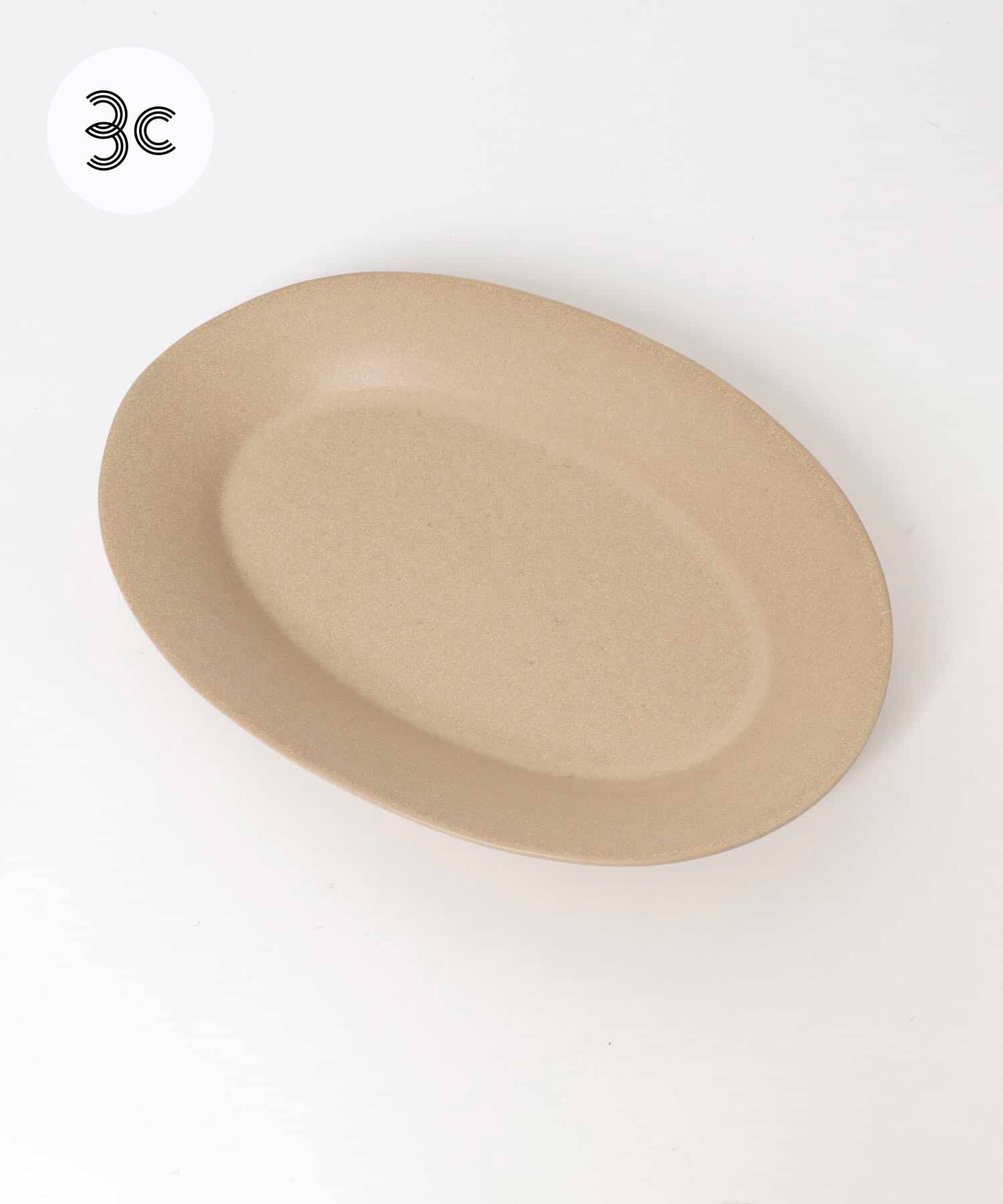 URBAN RESEARCH「独歩炎&times;能登デザイン室　オーバルプレート」|食器・キッチングッズ|ベージュ