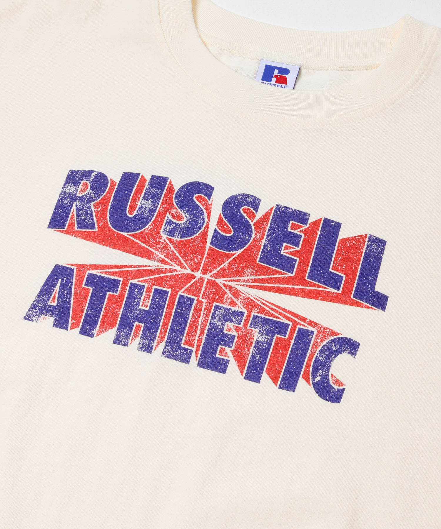 Sonny Label 「『別注』RUSSELL ATHLETIC&times;Sonny Label　ロゴプリントTシャツ」|Tシャツ・カットソー|