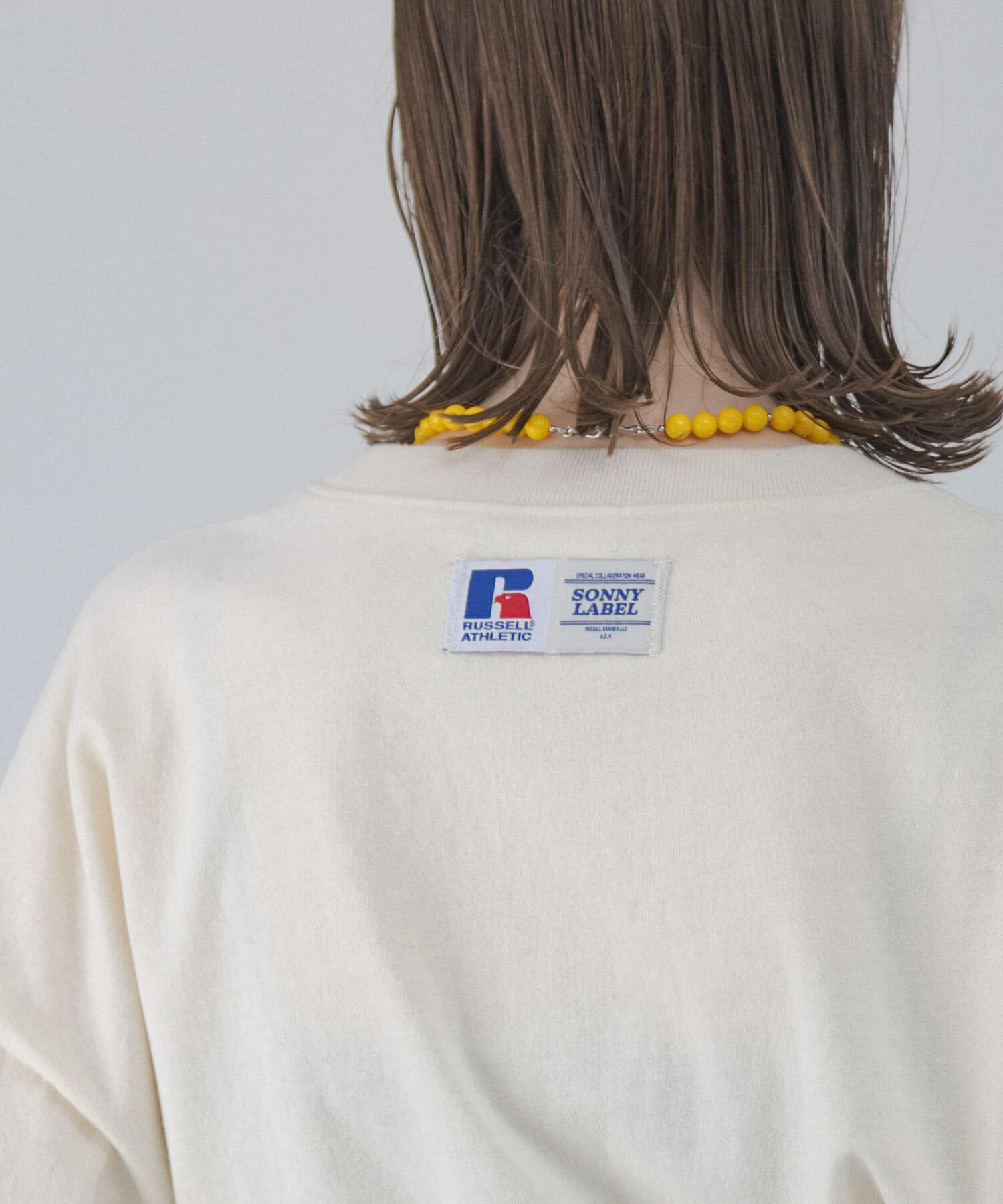 Sonny Label 「『別注』RUSSELL ATHLETIC&times;Sonny Label　ロゴプリントTシャツ」|Tシャツ・カットソー|