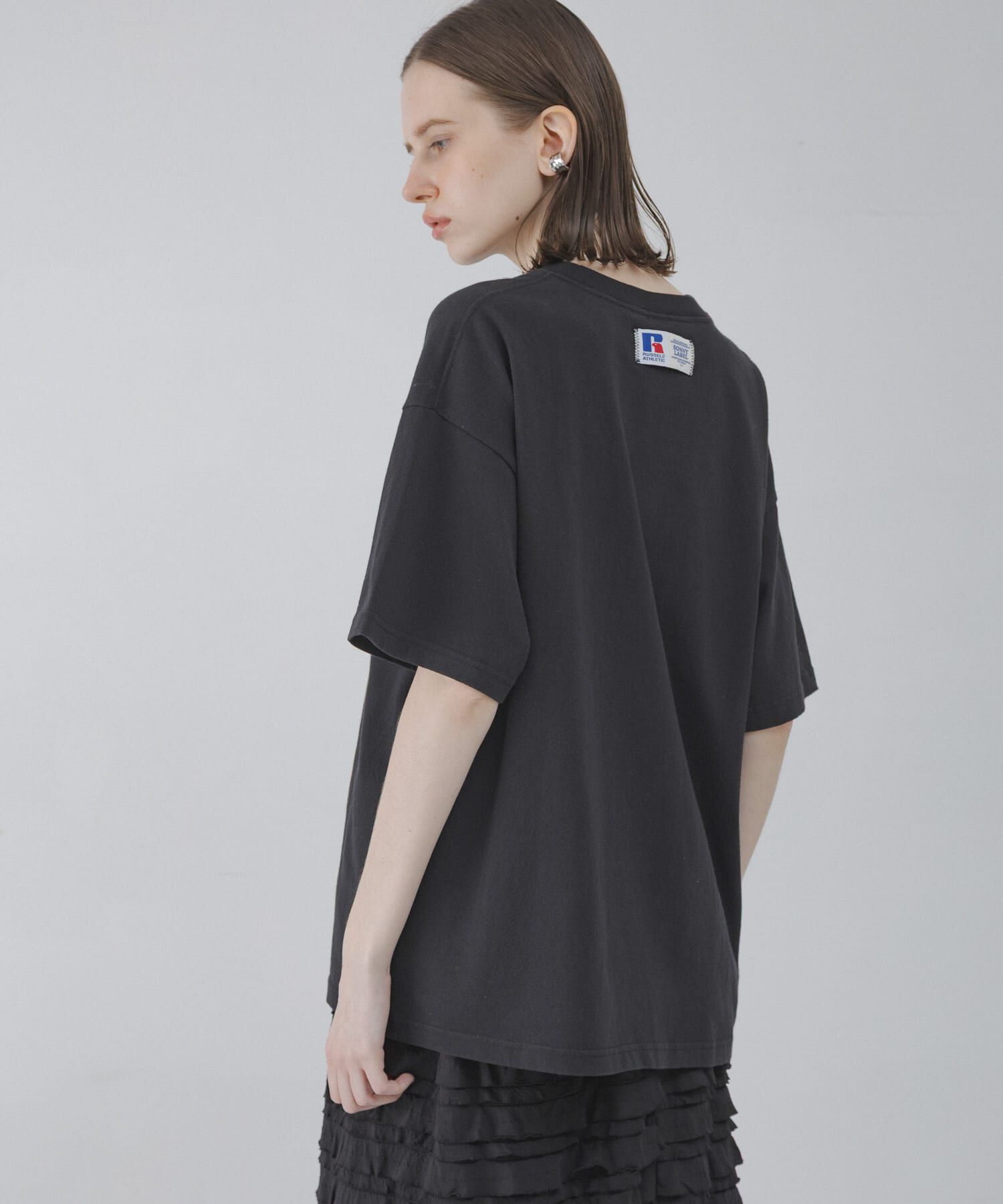 Sonny Label 「『別注』RUSSELL ATHLETIC&times;Sonny Label　ロゴプリントTシャツ」|Tシャツ・カットソー|
