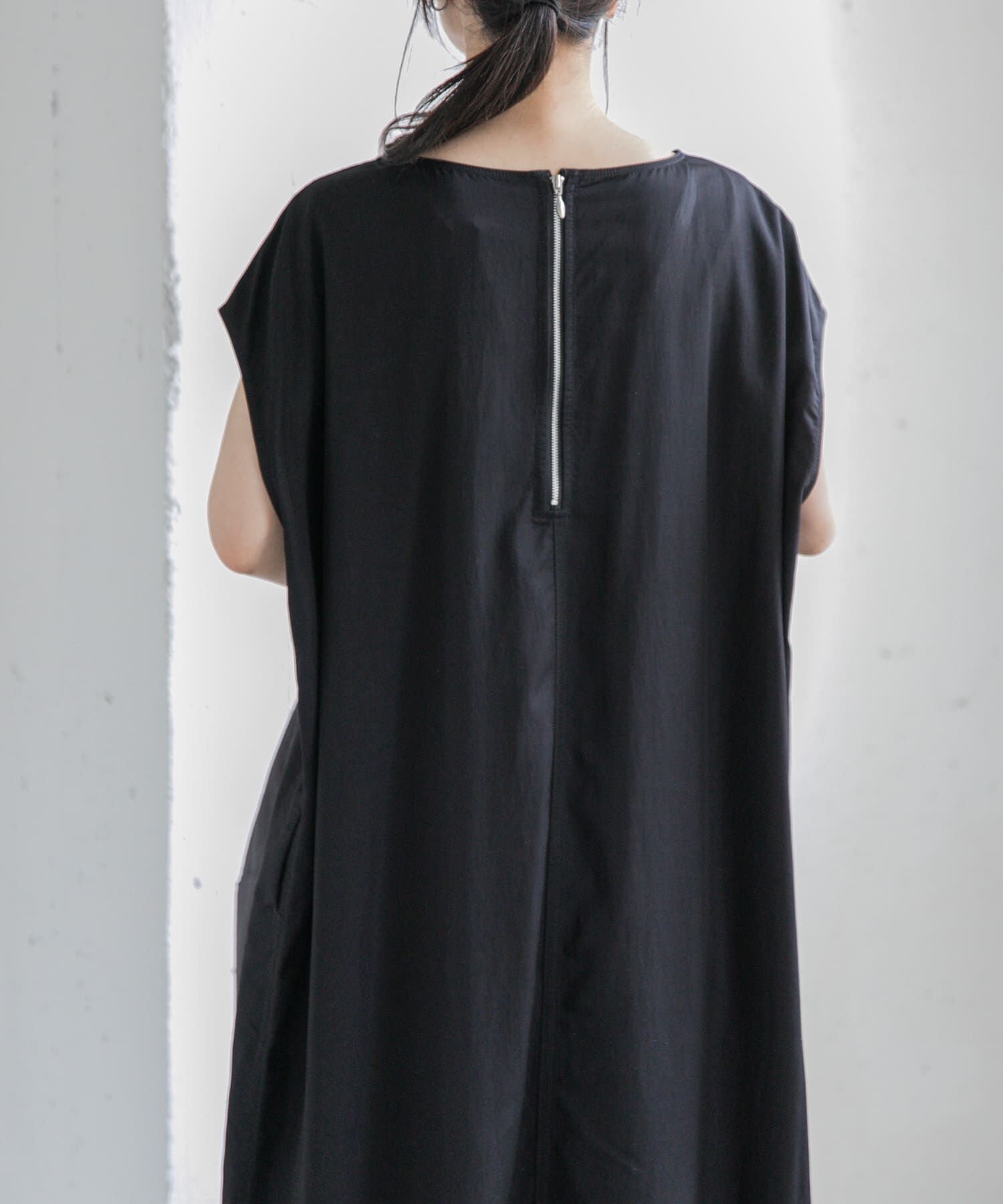 URBAN RESEARCH DOORS「FORK&SPOON　バックジップワンピース」|ワンピース|