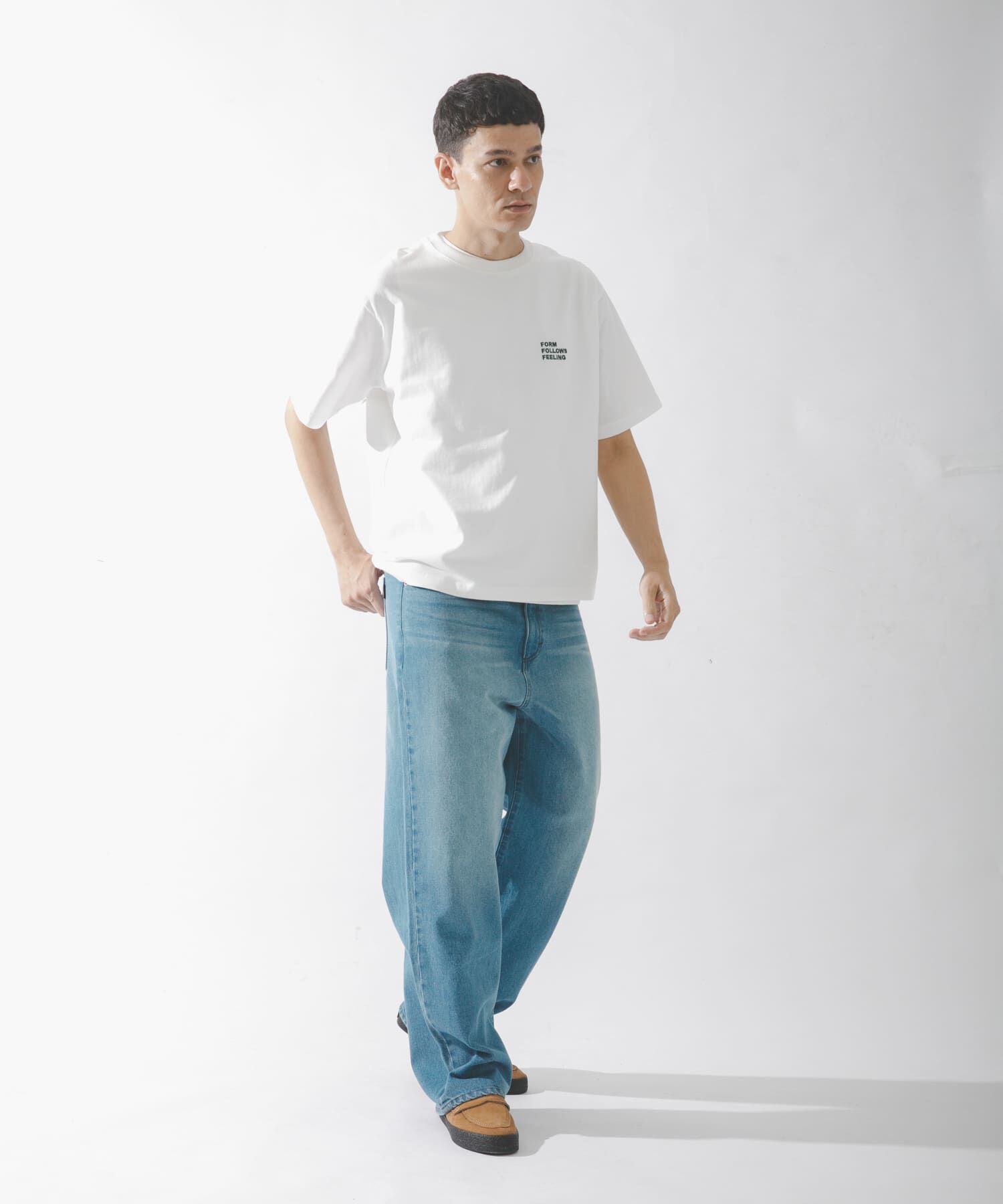 Sonny Label 「ワンポイント刺繍ショートスリーブTシャツ」|Tシャツ・カットソー|