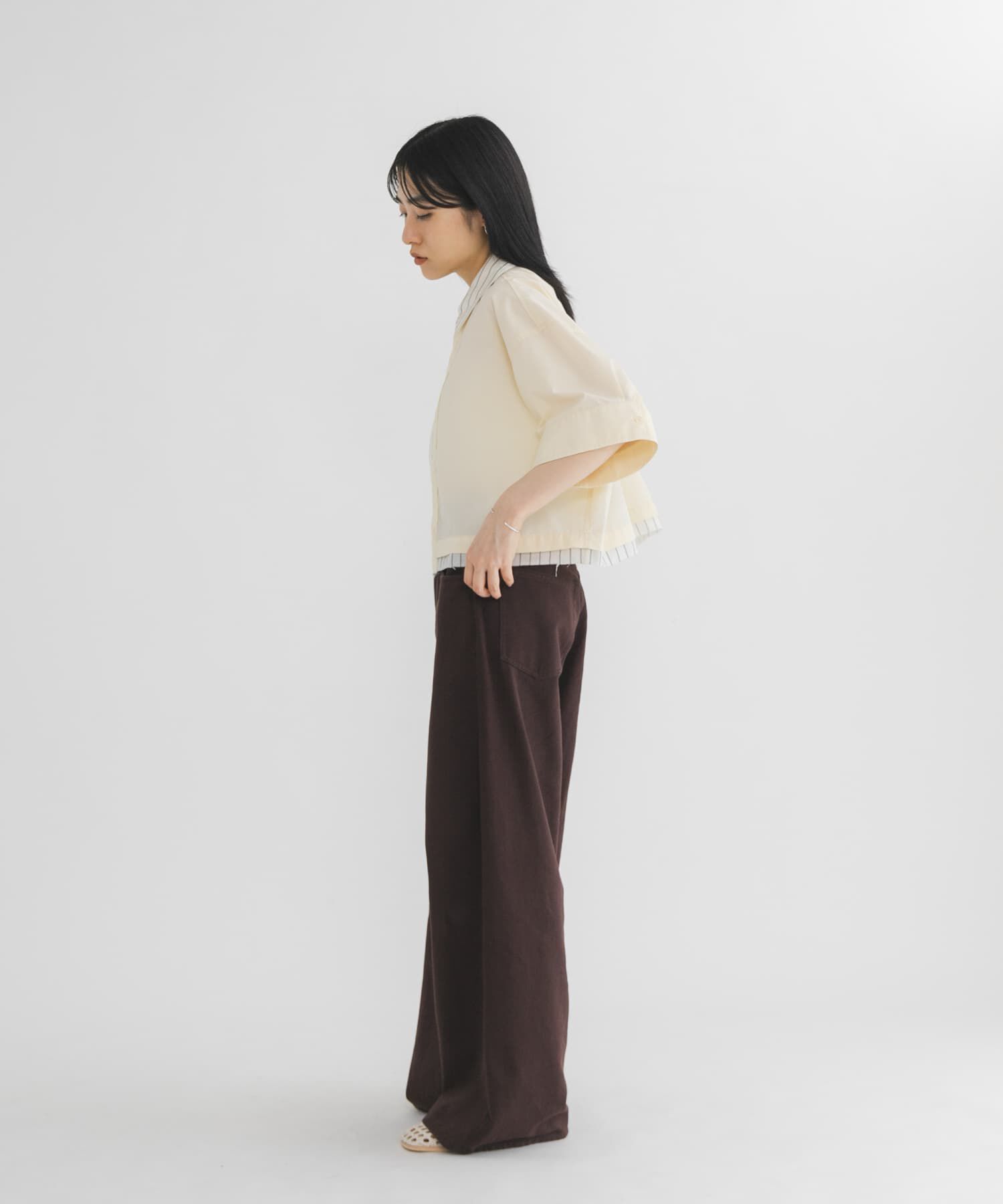  「レイヤードライクBOXシャツ」|シャツ・ブラウス|