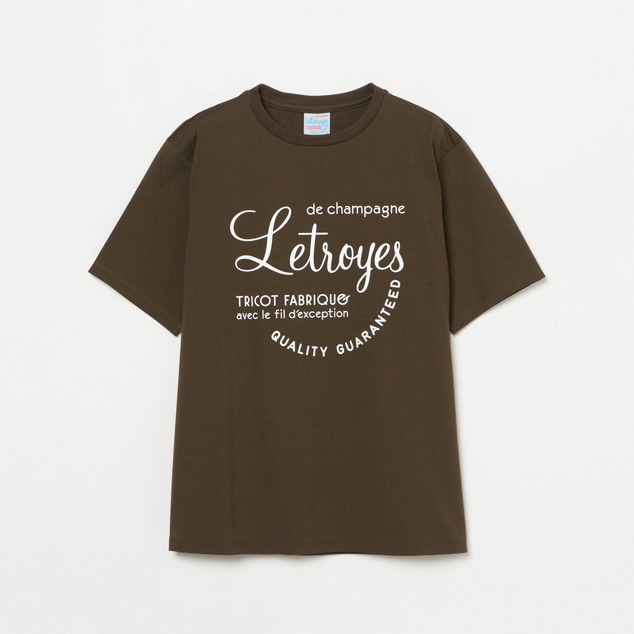  「Letroyes LOGO TEE」|Tシャツ・カットソー|ダークブラウン
