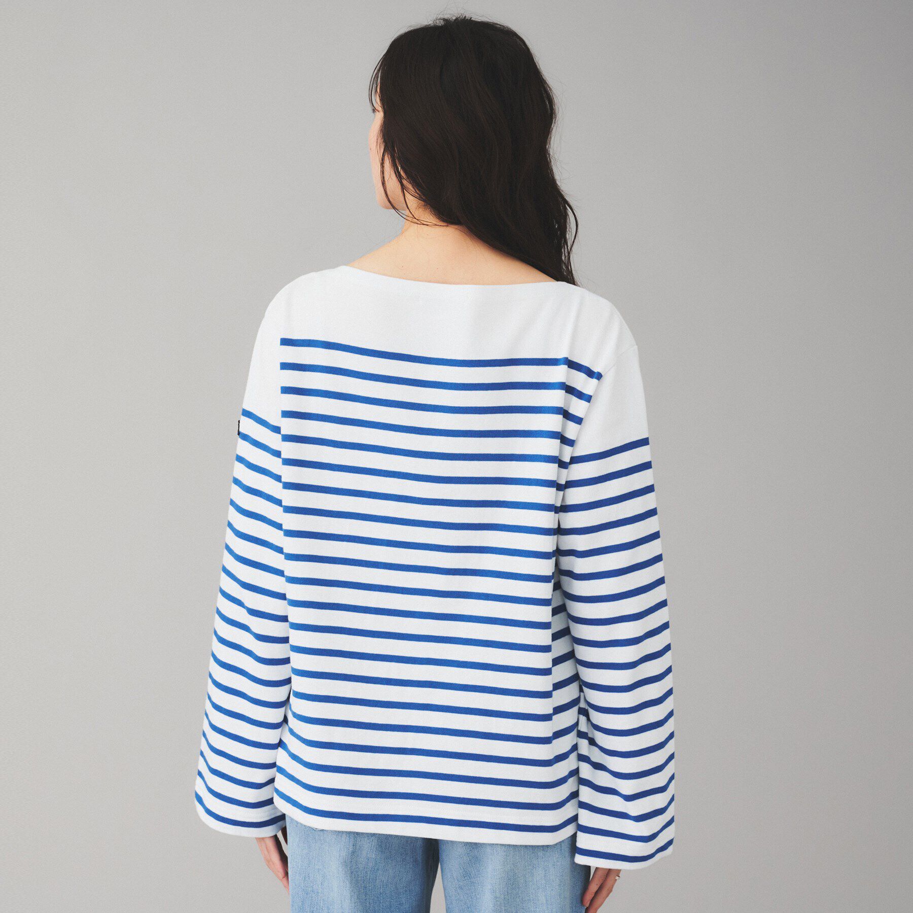 UNTITLED「【BLANC basque】バスクボーダー&times;刺繍プルオーバー」|Tシャツ・カットソー|