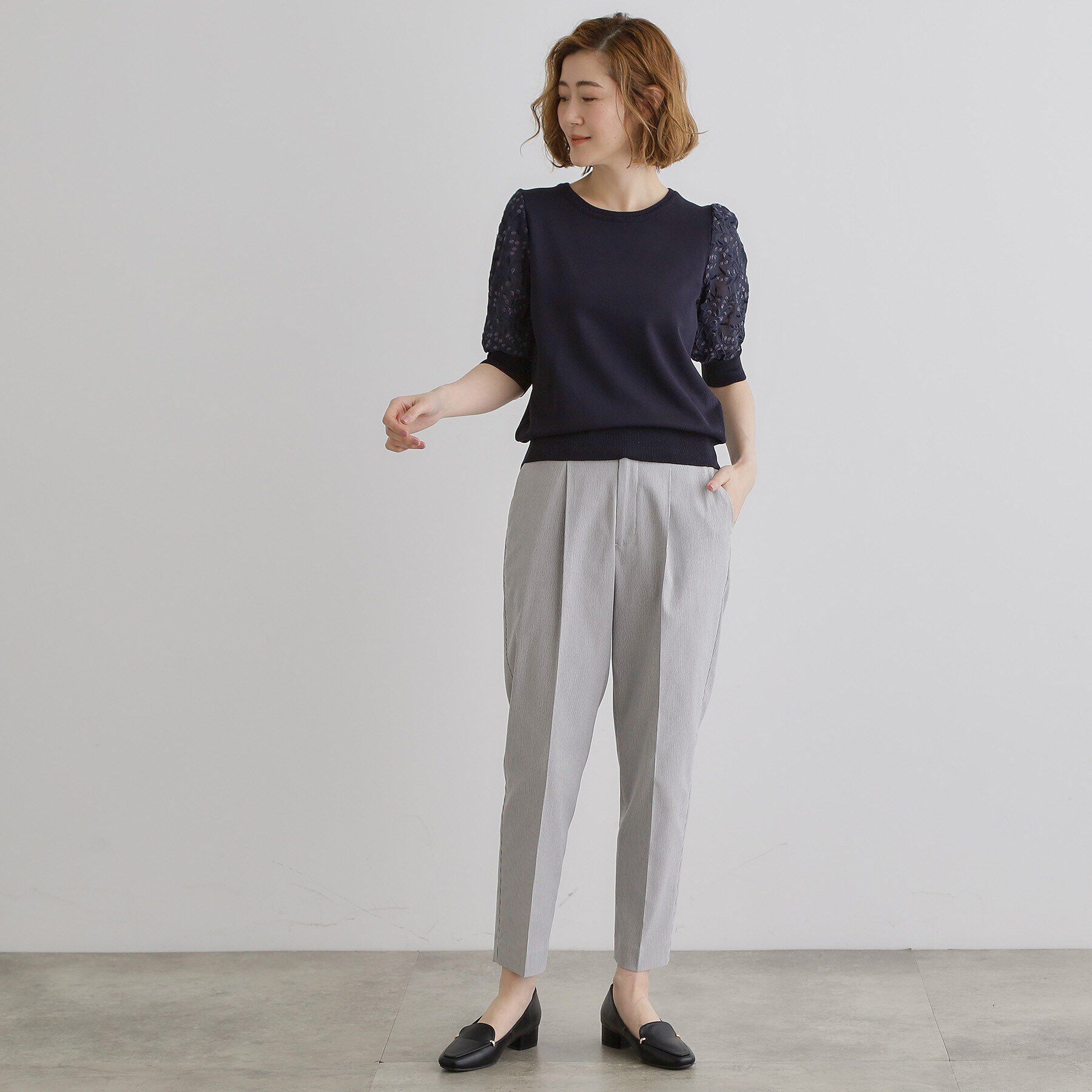 grove「【接触冷感】ハイパーストレッチテーパード」|その他|