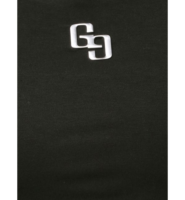 GYDA「GGフードショルダーオープンデザインショートトップス」|Tシャツ・カットソー|