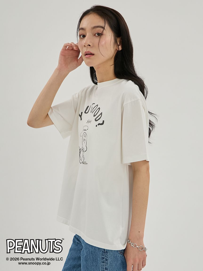 Mila Owen「【PEANUTS】グラフィックＴシャツ」|Tシャツ・カットソー|
