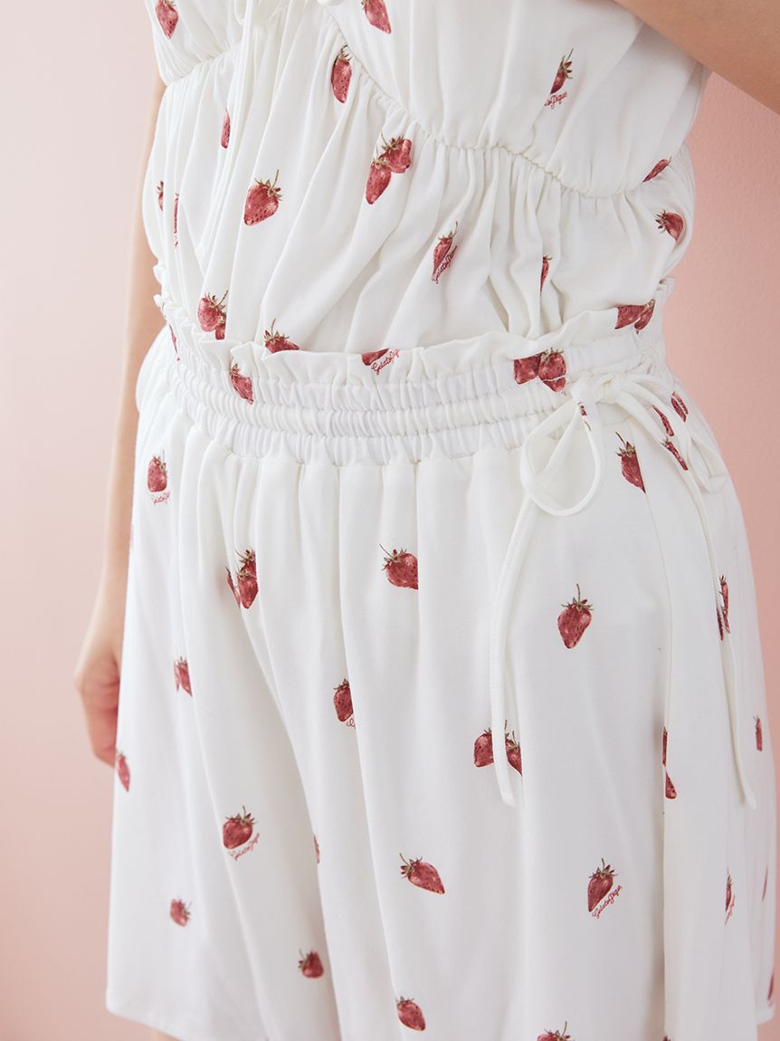 gelato pique「ストロベリー柄ショートパンツ」|ルームウェア|
