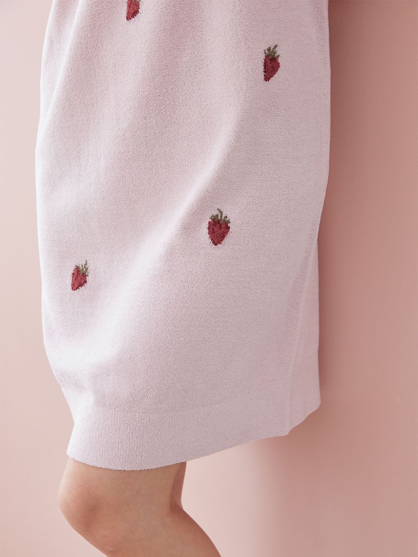 gelato pique「【ONLINE限定】エアリーモコストロベリージャガードワンピース」|ルームウェア|