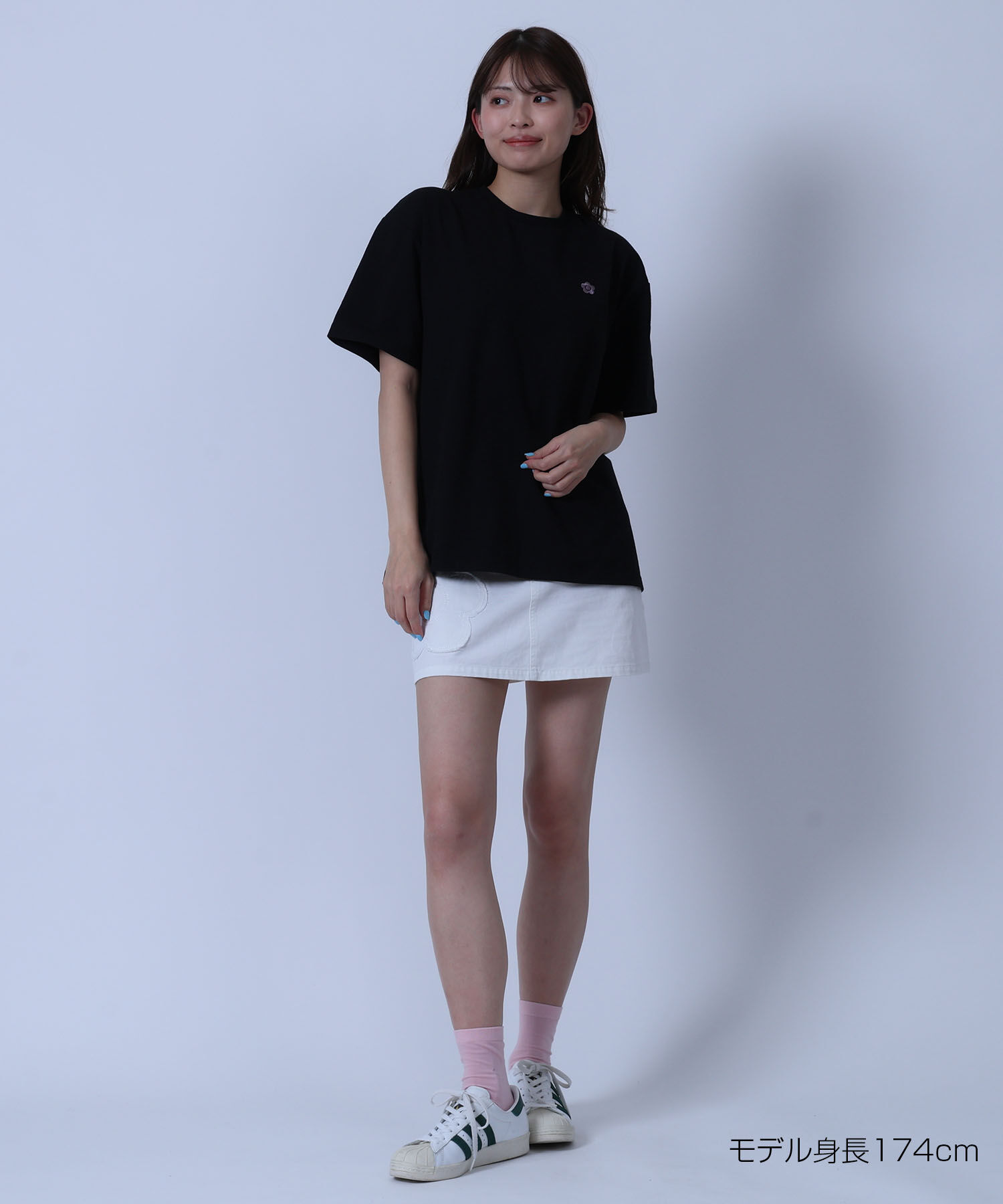 MARY QUANT「バックハート Tシャツ」|Tシャツ・カットソー|
