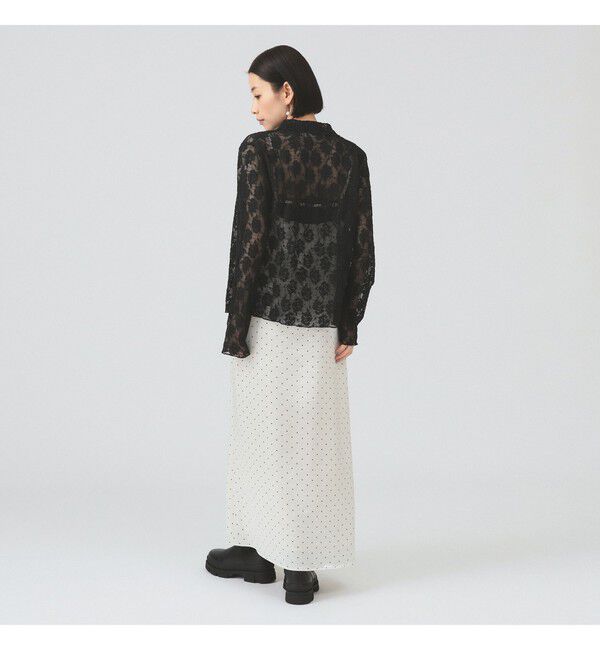 Ray BEAMS 「カット レース シャツ」|シャツ・ブラウス|