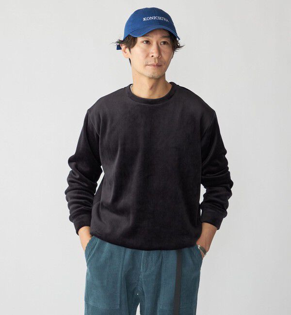 SHIPS「SHIPS: 〈手洗い可能〉ライト トリコット コーデュロイ クルーネック」|Tシャツ・カットソー|